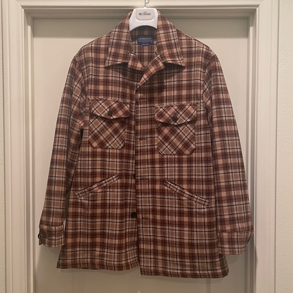 Pendleton Shirt Jacket Mens Large